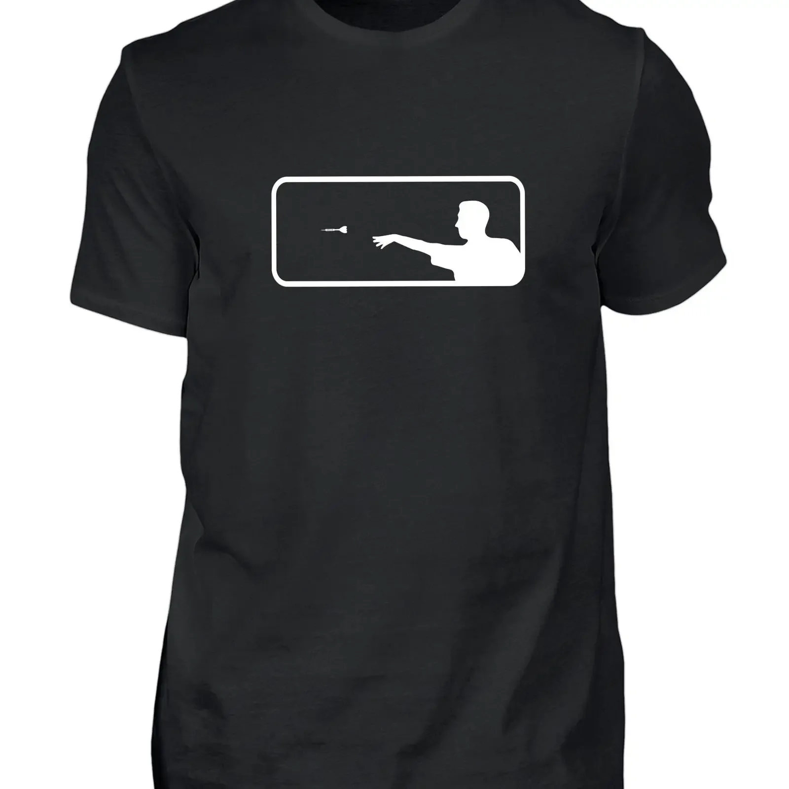 Darts T Shirt Cool DarT 180 Arrows Idea Humorous Fun Dartboard vintage Washed Breathable Unisex Comfortable Slightly Casual