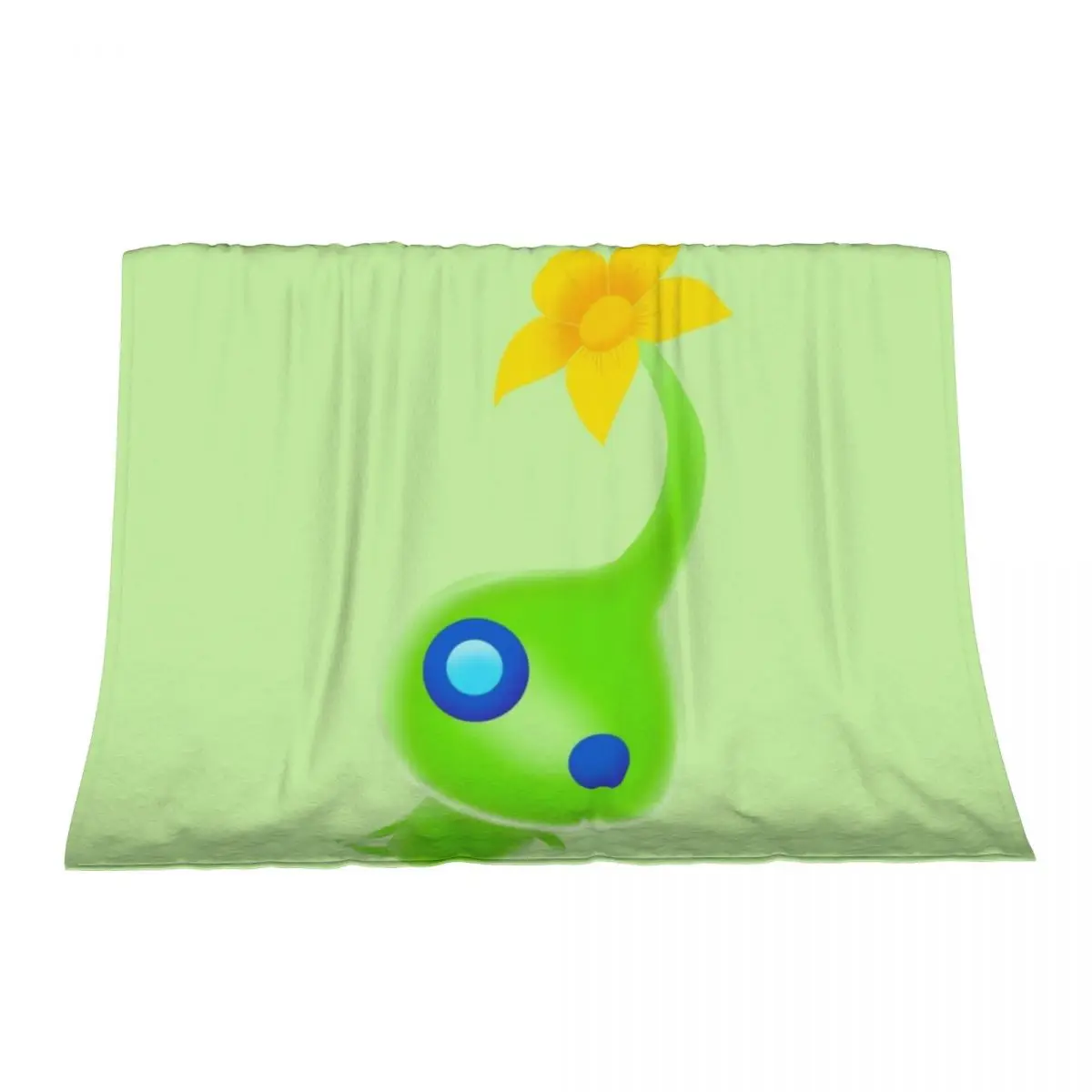 

Glow Pikmin Throw Blanket Blankets For Sofas Flannel Fabric blankets and throws Blankets