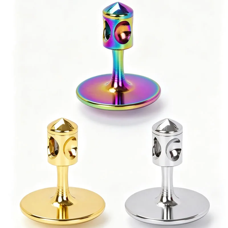 Precision Metal Gyroscope Anti Gravity Spinning Top Balance Fidget Spinner Anxiety ADHD Stress Relief Toys Adults Office Fun
