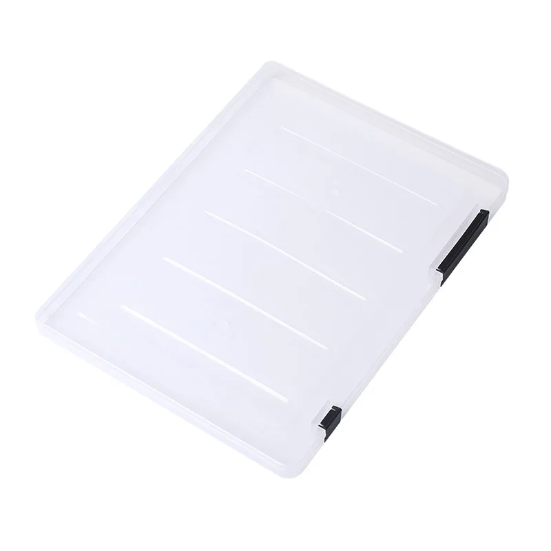 1Pcs High-Quality A5 File Box for Stationery with Moisture-Proof Transparent Sealing Design Office Accessories Folders