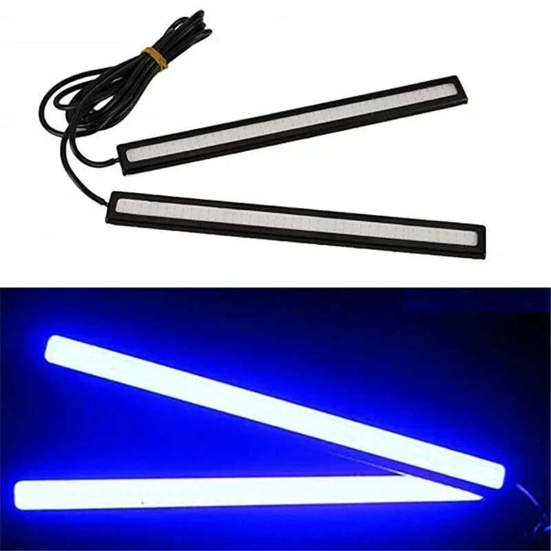 4x  6.7 Inch Blue LED Boat Light Marine Grade Large Super Bright DC 12V Volt Blue LED Courtesy Lights NEW USEFUL