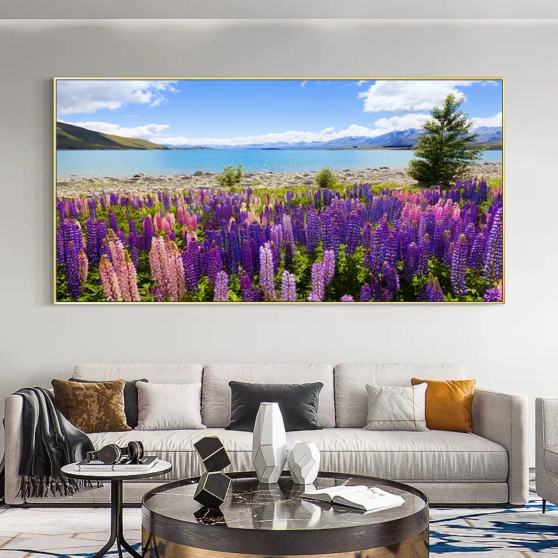 Lake Tekapo New Zealand Landsc - Home Cinema Wall Art recension och pris