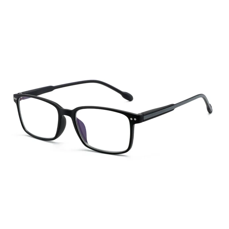 ZENOTTIC 2024 Rectangle Anti Blue Light Blocking Glasses Women Computer Gaming Spectacles Frame Men No-prescription Eyewear