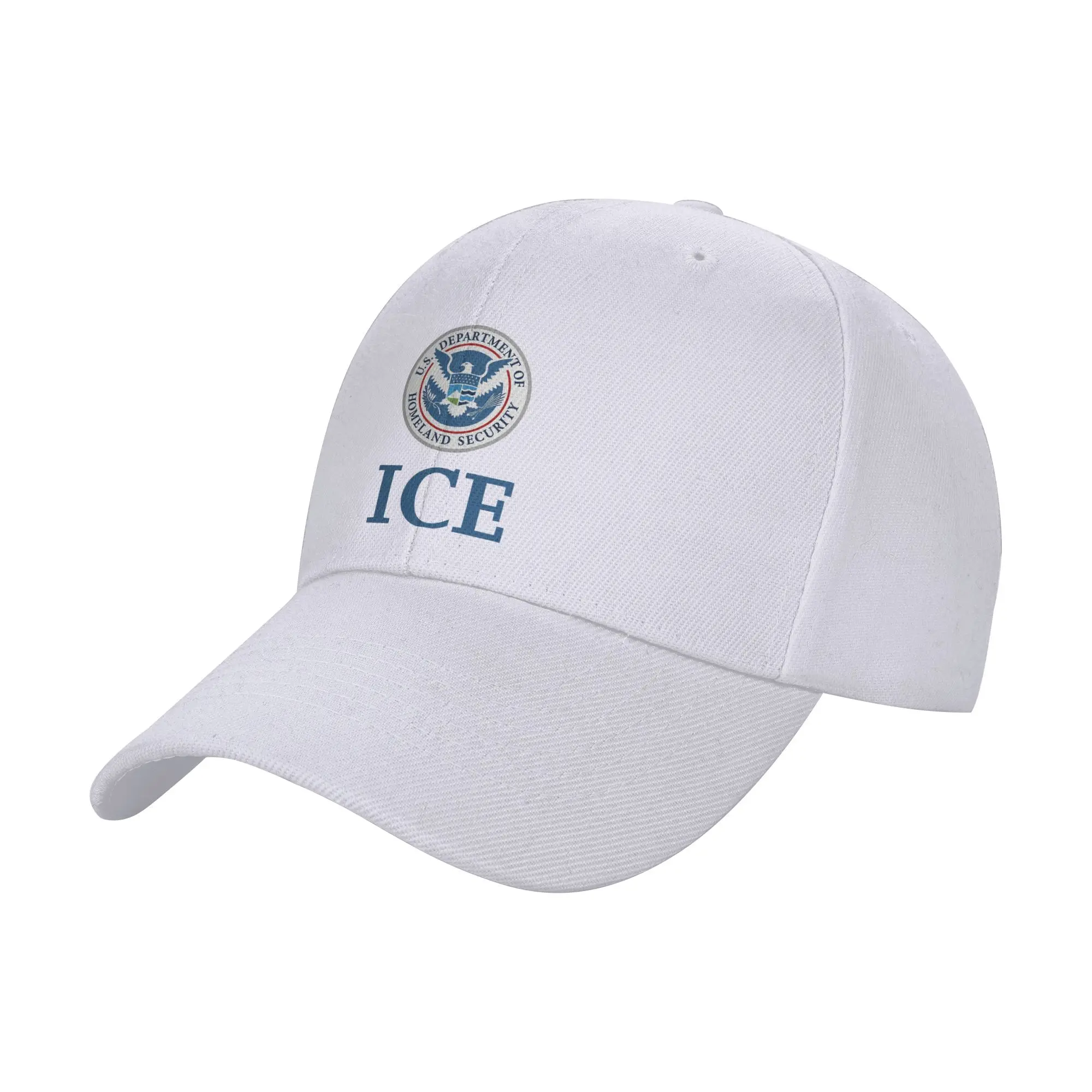 Summer ICE Immigration and Customs Enforcement Baseball Cap Hiking Fishing Casual Print Sun Hip Hop Hats Unisex Snapback Cap