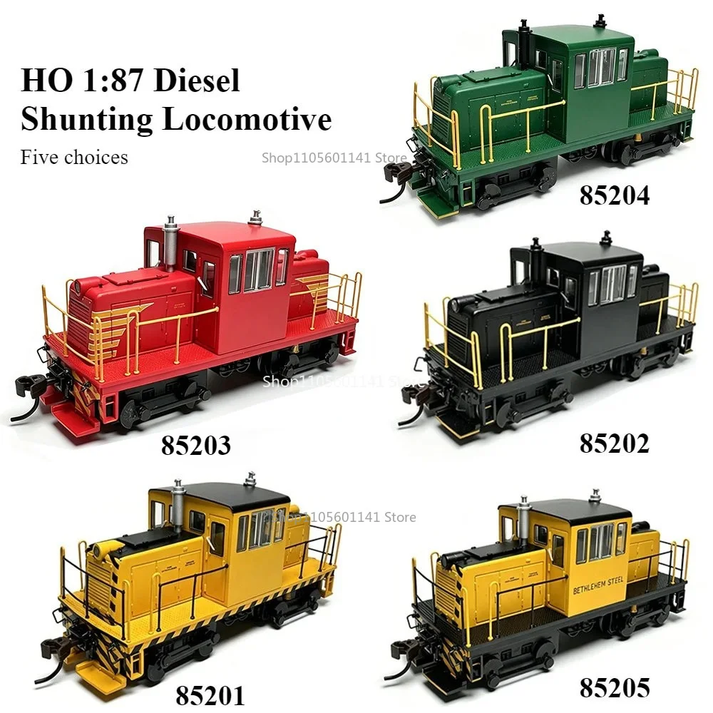 HO Scale 1/87 Train Model GE-45 Ton Diesel Shunting Locomotive Multiple Paint Options Digital Version Train Model Toy Gift