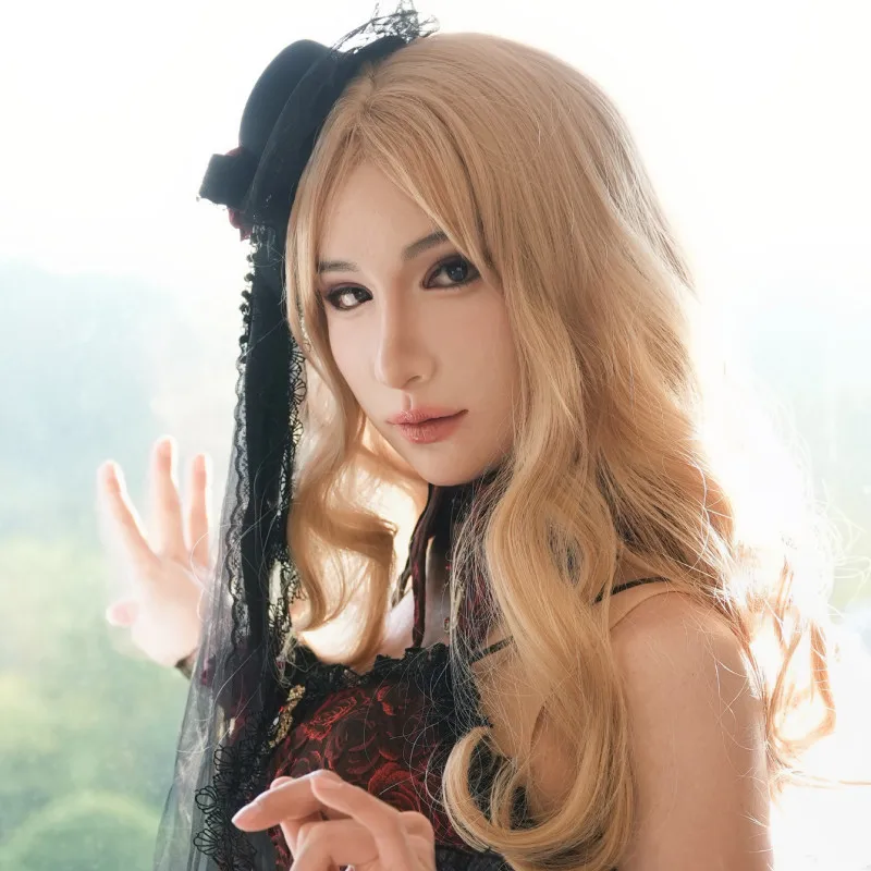 New product for 2026  Simulation Series  Purple Star  Standard makeup version  Silicone headgear for cross-dressing cosplay