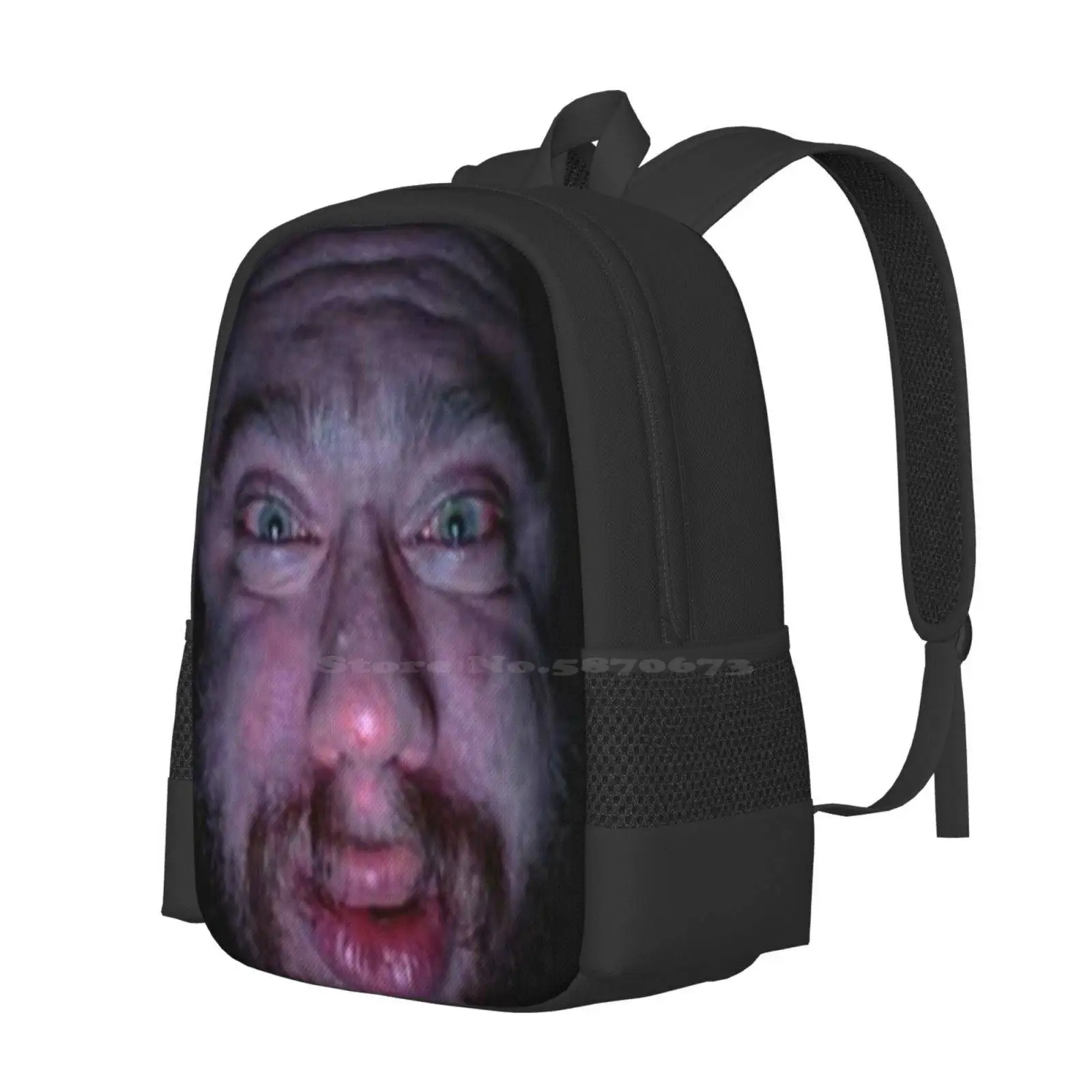 Sam Hyde Face Hot Sale Schoolbag Backpack Fashion Bags Meme Sam Hyde Ugly Funny Creepy