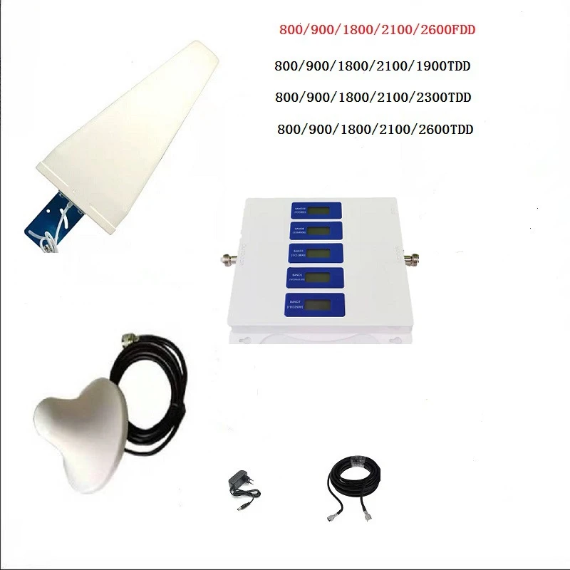 Mobile phone signal amplifier 2G3G4G5G high power full Netcom 800/900/1800/2100/2600