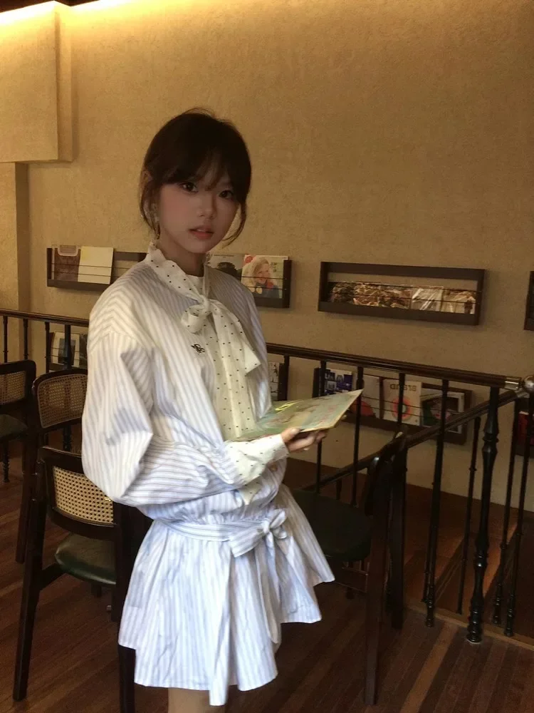 Vestidos femininos vermelhos para mulher aniversário primavera cupro listra vertical amarrado mock neck em camadas vestidos de verão atividade ao ar livre concurso