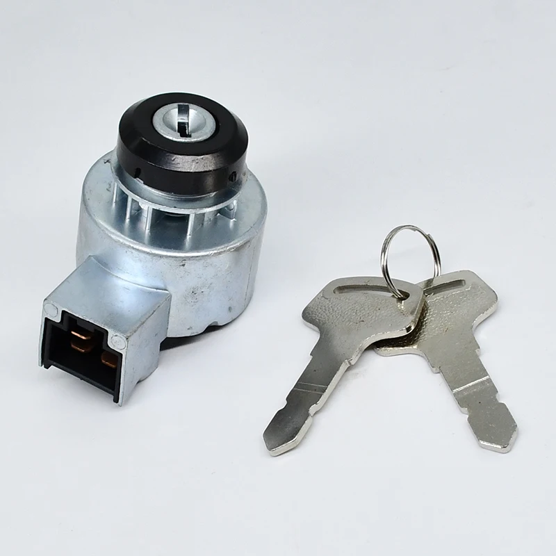 Ignition Switch with 2 keys 6C040-55410 6C040-55412 Compatible with Kubota Tractor B1121 B1161 Generator J112  J106