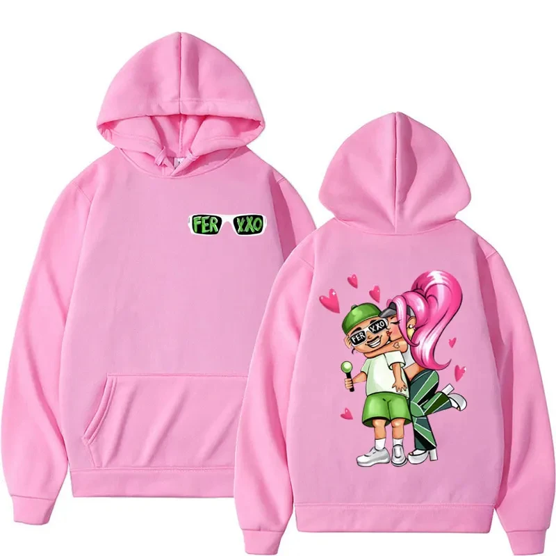 Felpa con cappuccio grafica Singer Carol G e Fader in edizione limitata felpa con cappuccio stile retrò Hip Hop moda Unisex felpa Casual a maniche lunghe