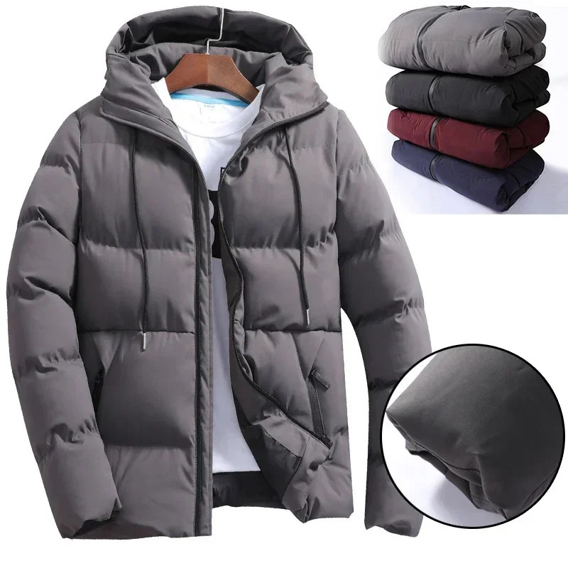 겨울철 남성용 레저 패딩 후드 재킷, 야외 활동용 스키라이딩 코트