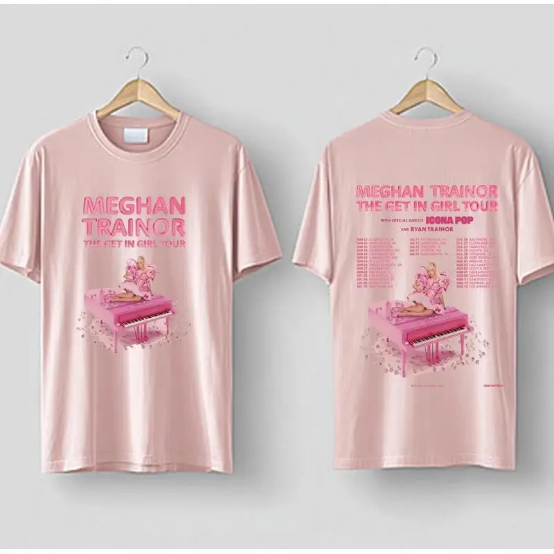 Meghan Trainor The Get In Girl Tour 2026 North America T-shirt