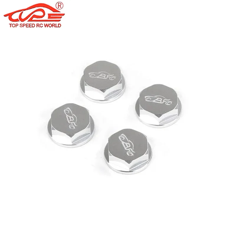 Aluminum Wheel Nut Fit for 1/5 Scale Rc Car Gas HPI ROFUN BAHA ROVAN Kingmotor BAJA 5B 5T 5SC Upgrade Parts