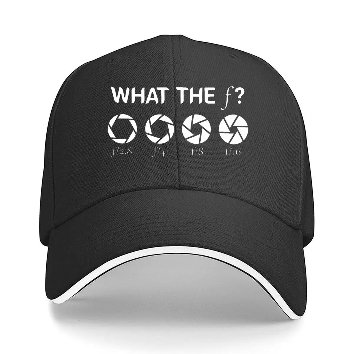 Funny Camera Photography Lover Graphic Design Sandwich Baseball Cap
