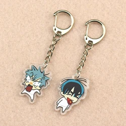 Cartoon ALIEN STAGE IVAN & TILL Dangle-dangle Keychain Acrylic Chain for Pants Woman Key Ring Men Pendant Girls Jewelry llavero