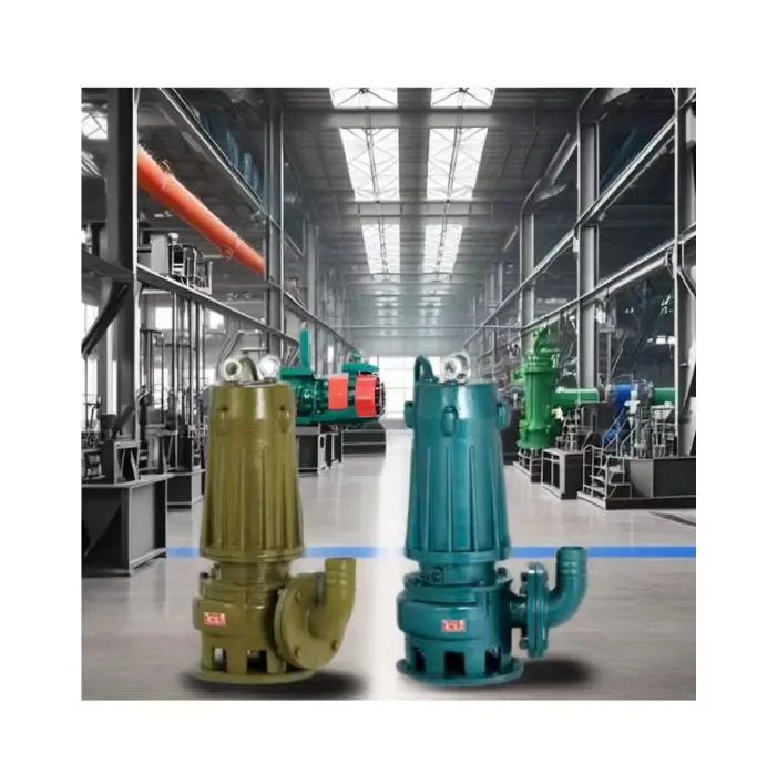 Acid And Alkali Resistant Chemical WQ Industry High Pressure With Submersible Sewage Water Pump