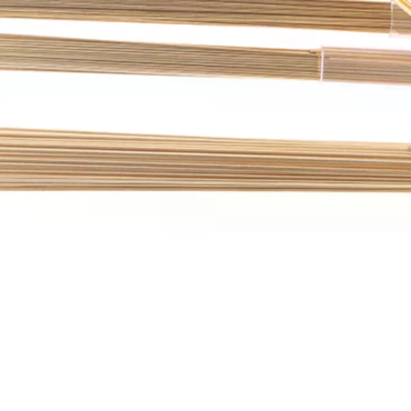 

100PCS Single Hole 0.3/0.5/0.8/1.0*400 Brass Copper Tube For Edm Drilling Machine Wire Cutting Accessories Consumables