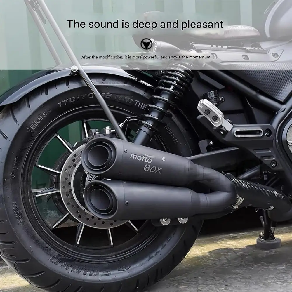 تستخدم لتعديل VOGE CU525 لأنبوب عادم مائل ثنائي الاتجاه VH قسم ذيل أنبوب العادم/عادم القسم الأوسط #2