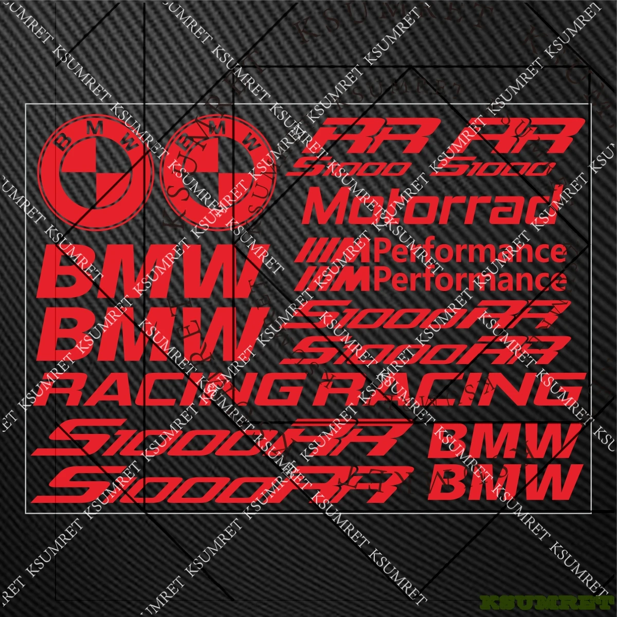 

Наклейки для мотоцикла BMW S1000RR, наклейка на бак, логотип S1000rr, декоративная наклейка