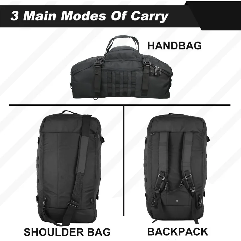 New 36L-55L Travel Bags Camping Backpacks Large Capacity Luggage Bag Outdoor Waterproof Rucksack Hiking Hunting Hiking Gym Bag