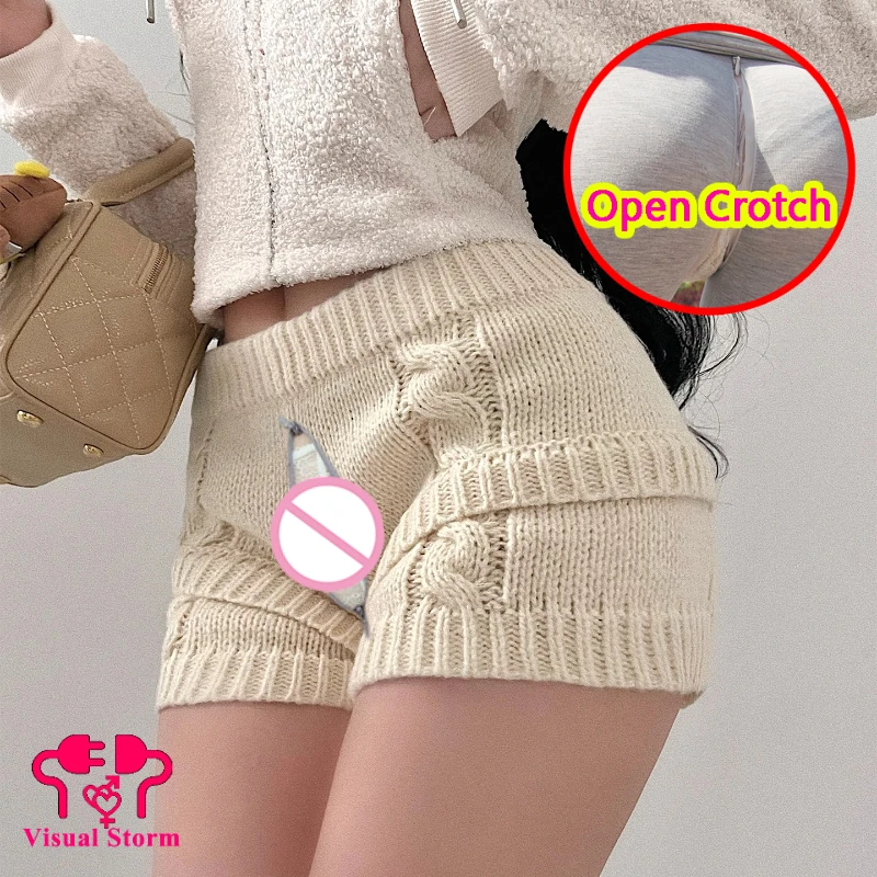 ‌Women Sexy Low Rise Elastic Stretchy Twisted Yarn Knit Shorts Slimming Figure Casual Summer Comfort Bodycon Fashion Outfit
