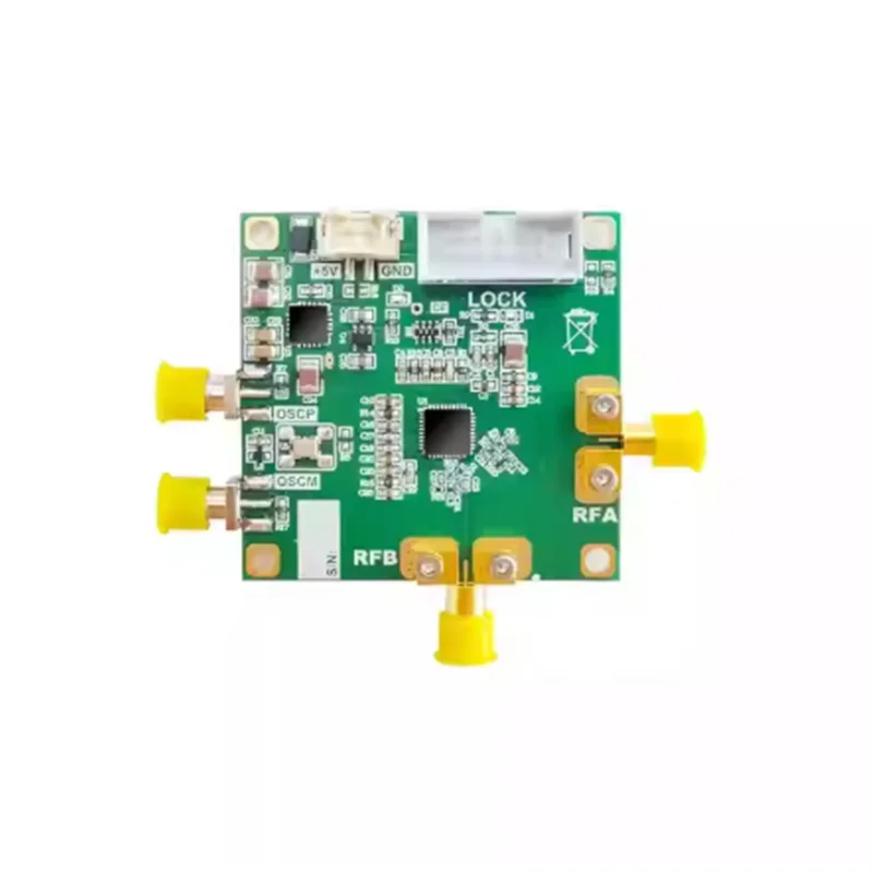 LMX2595 Frequency Synthesizer Development Board PLL Phase Locked Loop 10M-19GHz High Frequency Microwave Signal KDT2595-030-PLL
