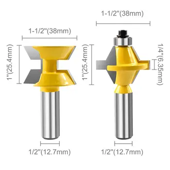 8 best sales 라우터 비트 세트 - №5