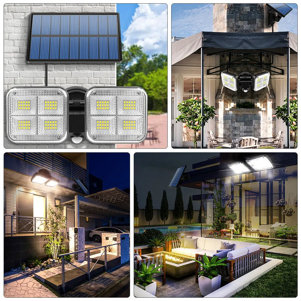 

1Set Solar Energy Garden Induction Lamp Waterproof Outdoor Yard Lamp Fence Wall Patio Deck Lighting
