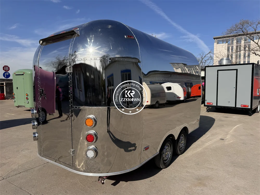 2025 Mobile   Food Truck Custom Concession Cart Truck Pizza Food Trailer With Fully Equipped For Sale