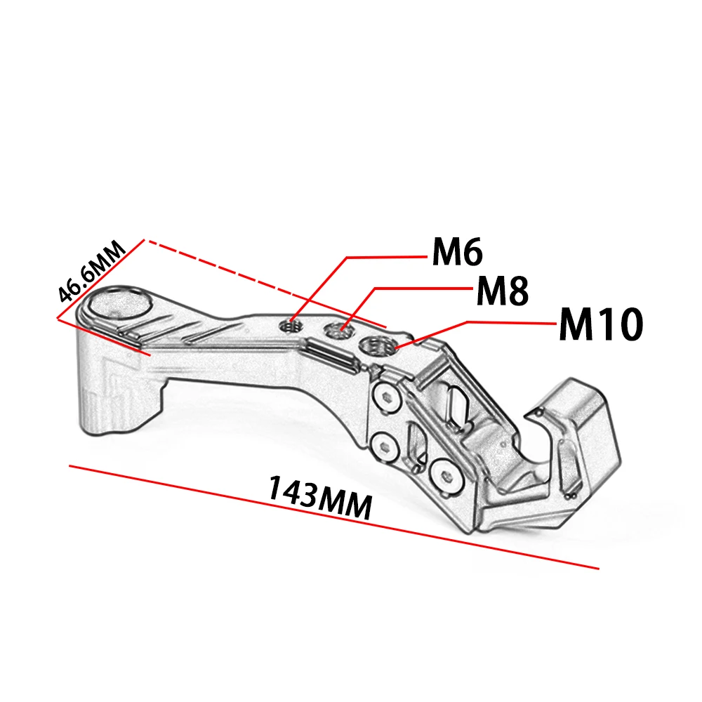For HONDA For Forza350 For Forza 300 NSS350 For Forza300 NSS125 Motorcycle Hook Storage Bag Hook Helmet Hook Kickstand Extension