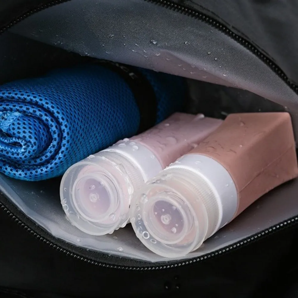 Solid Color Large Capacity Travel Bag Wet Dry Separation Lightweight Yoga Bag Portable Waterproof Fitness Bag Daily Commute