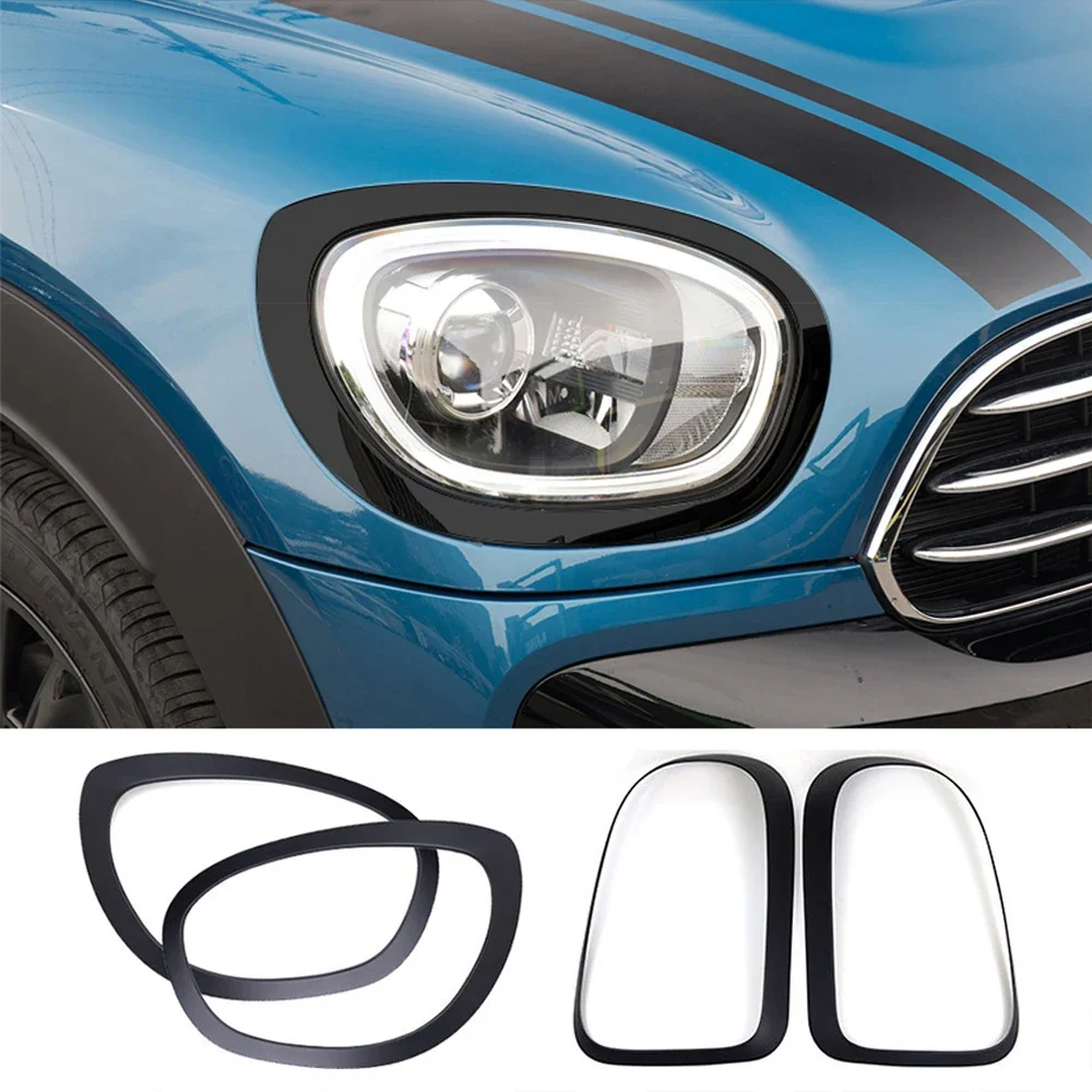 

Автомобильный головной фонарь для бровей, рамка заднего фонаря, кольцевые чехлы, корпус для Mini Cooper S JCW F60 Countryman, аксессуары для стайлинга автомобилей
