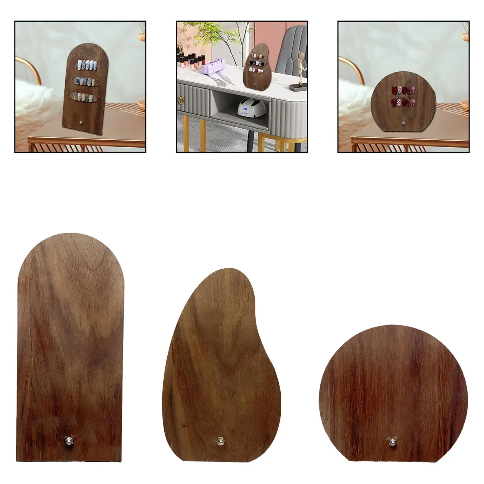 Nail Art Display Stand, Professioneel Frame Lichtgewicht Beginners Mode Salon Benodigdheden Thuis DIY Nail Tip Monster Display Board,