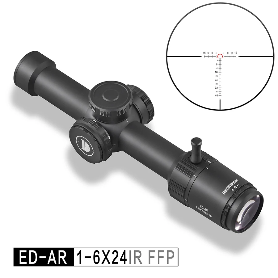 Imagem -02 - Riflescope de Vidro de Alta Definição Importado Primeiro Avião Focal ak 47 ar 15 16