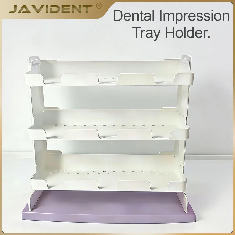 1Set Dental Supplies  Plaster Cast Storage Rack  Dental Cast Holder  Dental Impression Trays Treatment Materials Removable - view 2