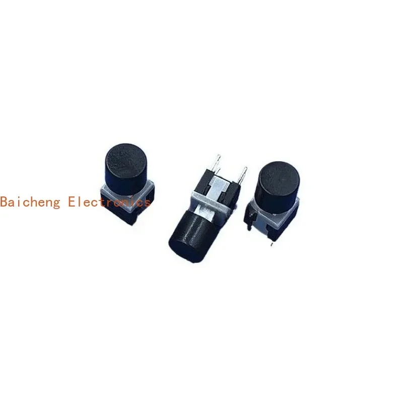 20PCS Mini 2-channel 6-pin return self popping button, self resetting lock free button switch with hat