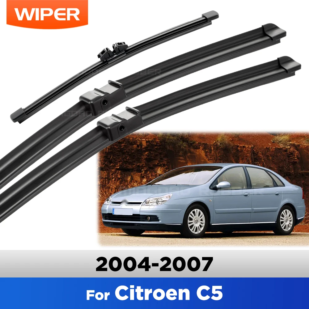 

Для Citroen C5 MK1 2004-2007 2005 2006 стеклоочиститель передние и задние щетки стеклоочистителя лобовое стекло щетки 26 "+ 19" + 15"