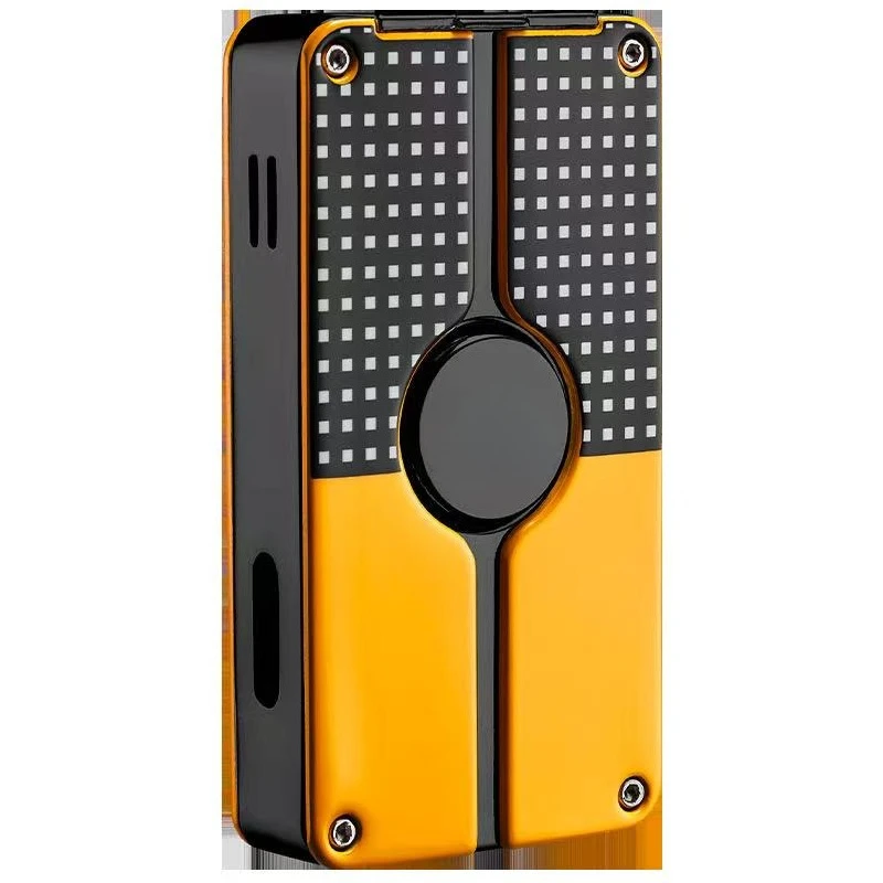 Sigarenspecifieke aansteker, multifunctionele drievoudige rechte butaan grote vlamontsteker, rookaccessoires, herencadeau