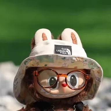 Abito con bretelle per vestiti Labubu da 17 cm, completo di colori, accessori per bambole, design alla moda, adorabile stella dell'orsetto