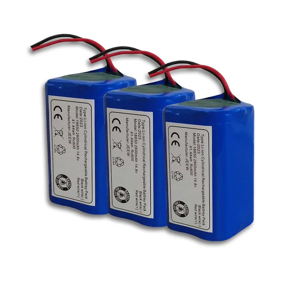 14.8V 6800mAh Good Quality Battery 18650 4s1p  For ilife V50 V55 V8s V3s Pro V5s Pro V8s X750 Robot Vacuum Cleaner Battery