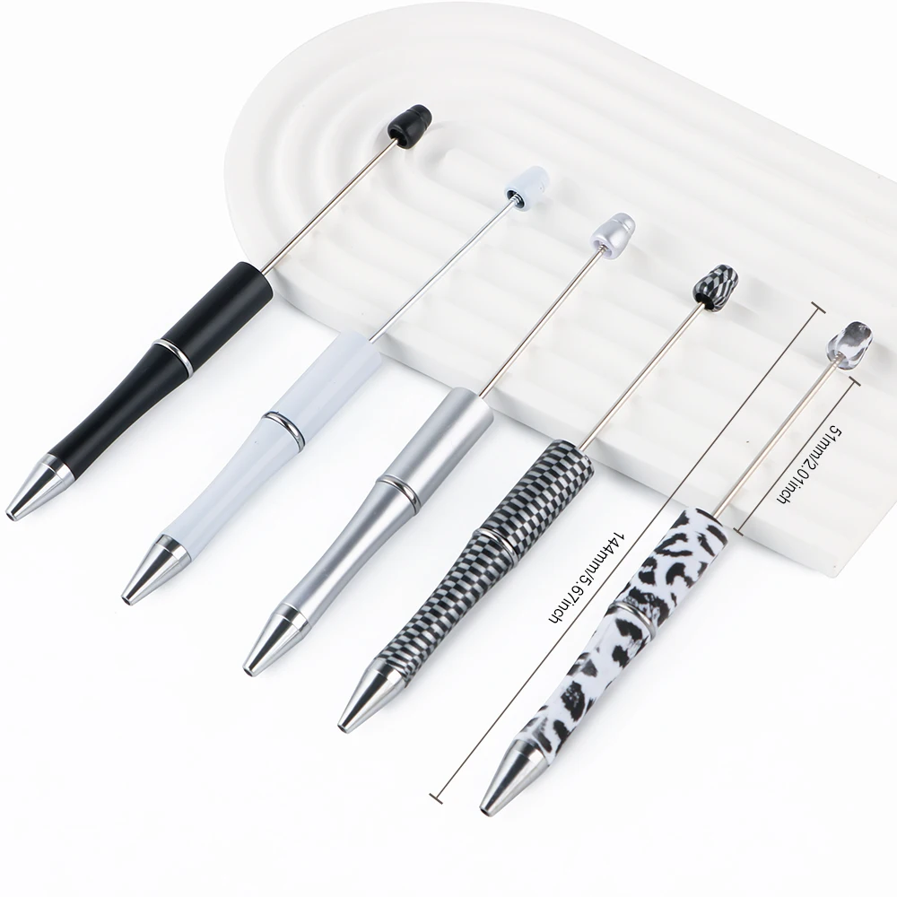 5 قطعة/الوحدة جديد البلاستيك الطباعة/الصلبة اللون قلم حبر جاف المزج مجموعة DIY بها بنفسك مجوهرات مدرسة مكتب الكتابة هدايا شخصية #5