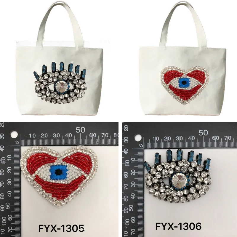 New Beads, Eye Love Cloth Stickers, Socks, Packaging Accessories DIY Accessories