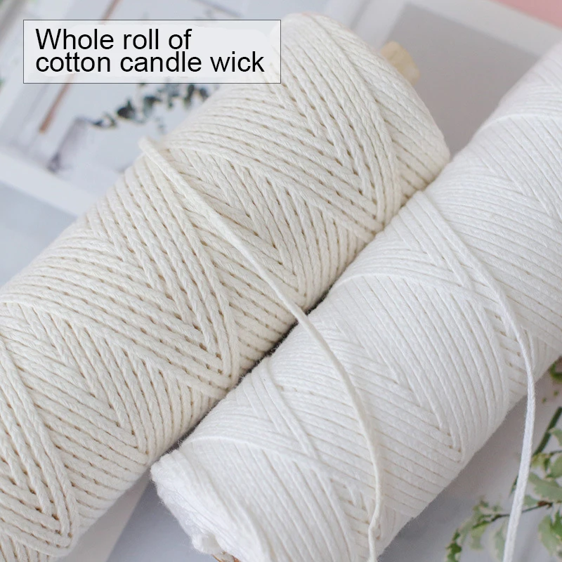 

Large Quantities of Degreased and Unwaxed Cotton Candle Wicks, Aromatherapy Mold Candles, High Quality, Whole Rolls