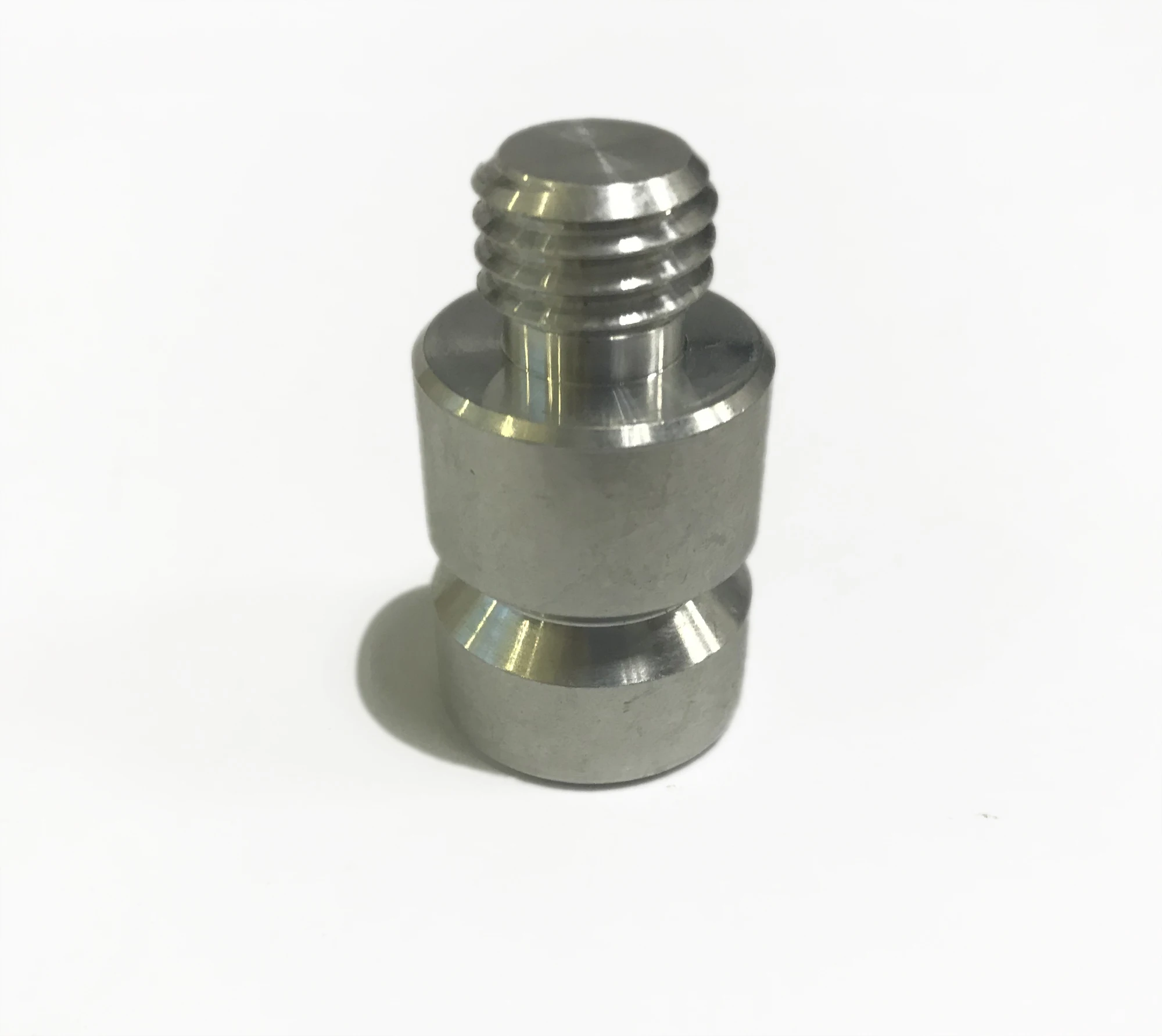NEW Stainless Steel 30mm High GNSS RTK Adapter / Prism Adapter - 5/8 X 11 Thread Use for Total Station Prism and Poles and GPS