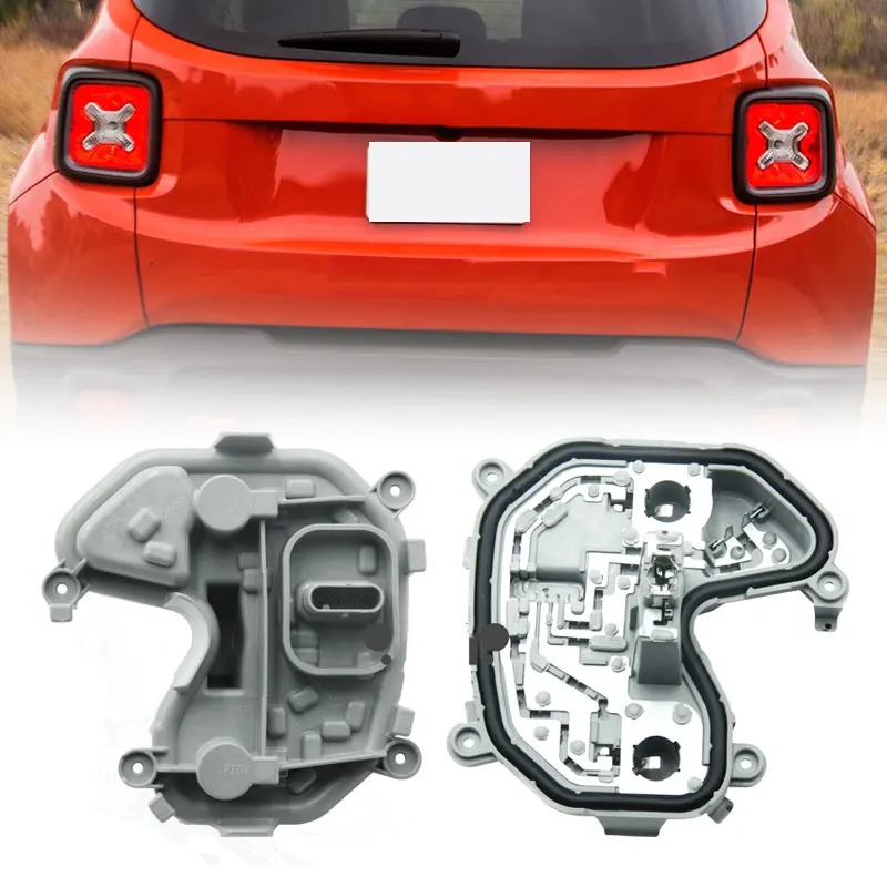 For Jeep Renegade 2015-2020 Car Tail Light Rear Brake Lamp Halogen Bulb Holder Socket Cable Wiring Harness Plug 77367277