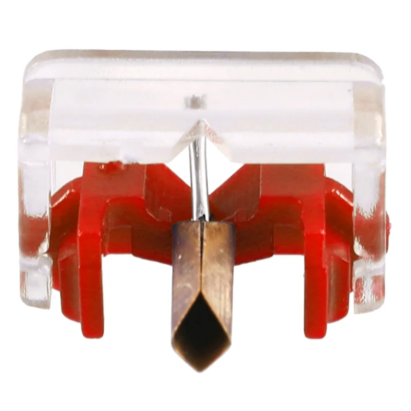 Aguja de repuesto de diamante BAAU para Shure M44-3 N44-7 M44G M44-7 se adapta a cartuchos GARRARD DUAL DN305 DN306