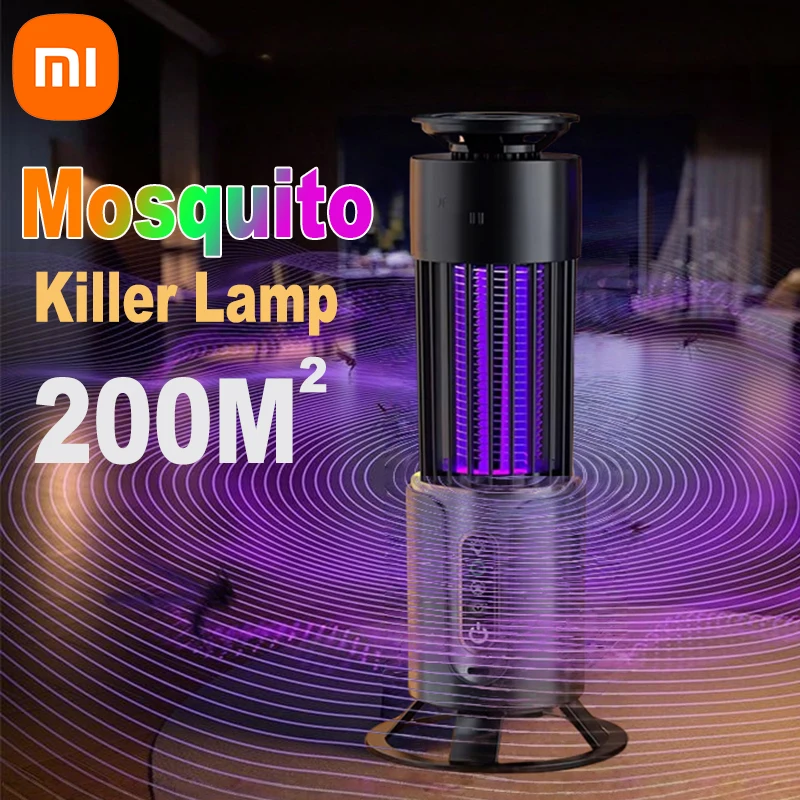 Xiaomi 모기 킬러 램프 곤충 플라이 트랩 캠핑 랜턴 USB 타이밍 전기 모기 찰싹 때림 야외 곤충 킬러 구충제
