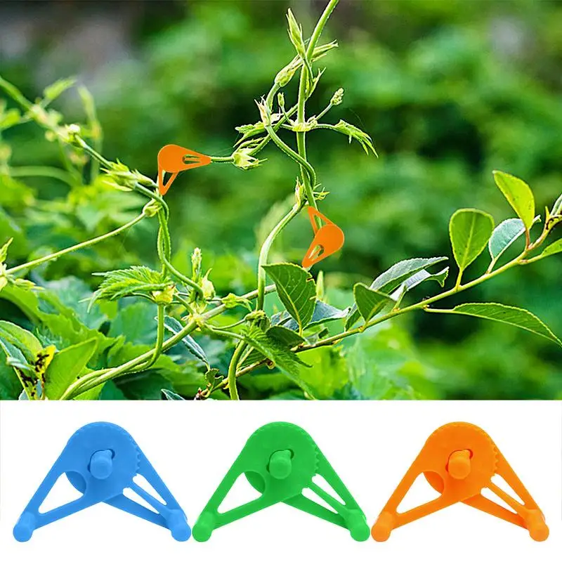 

Plant Bender Training Clips Greenhouse Indoor Flower Plant Bracket Greenhouses Garden Tent Yield Boosting Planting Benders