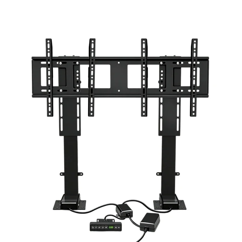 Electric Motorized TV Lift Stand Automatic Height Adjustable TV Bracket Hidden TV Mount for Large Screen Television